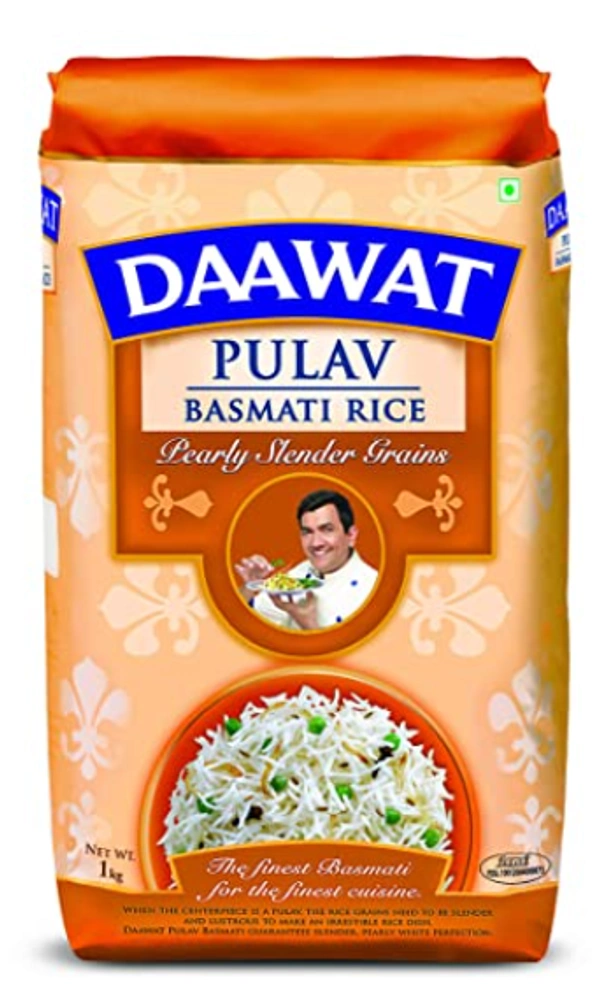 Daawat Pulav Basmati Rice  - 1kg